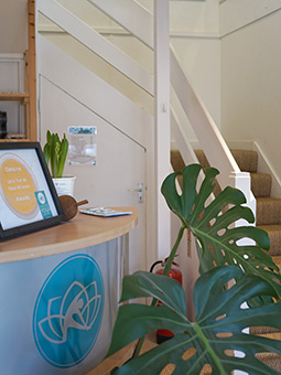Hereford Yoga Centre reception area
