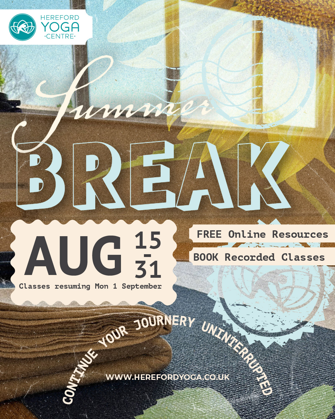 HYC Summer break graphic