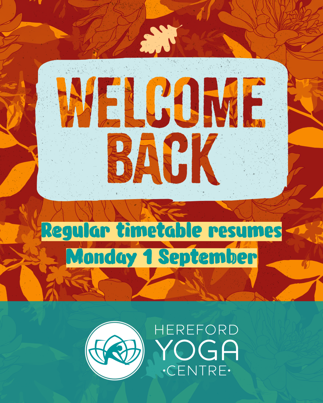 welcome back graphic