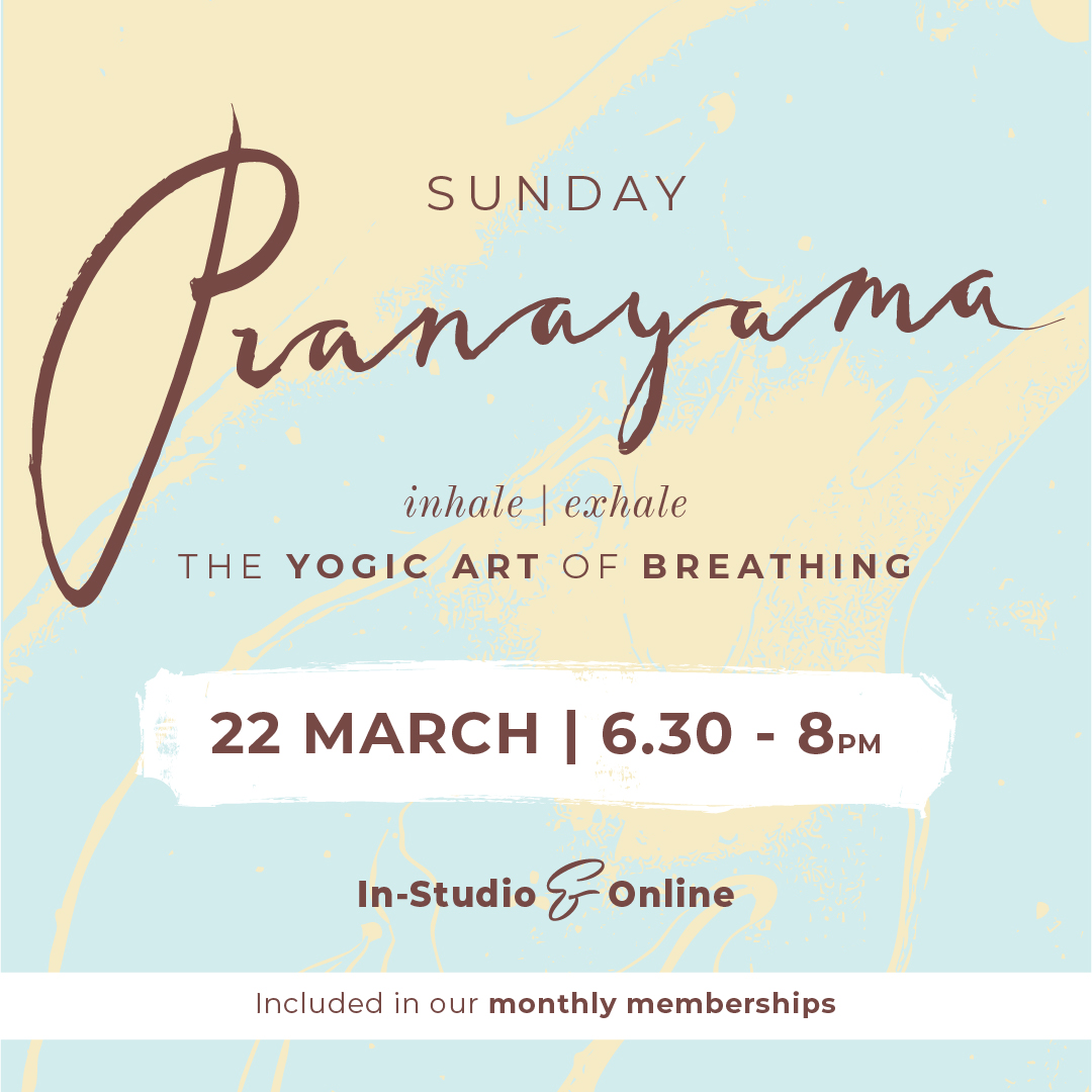 Hereford Yoga Centre Pranayama promotional graphic