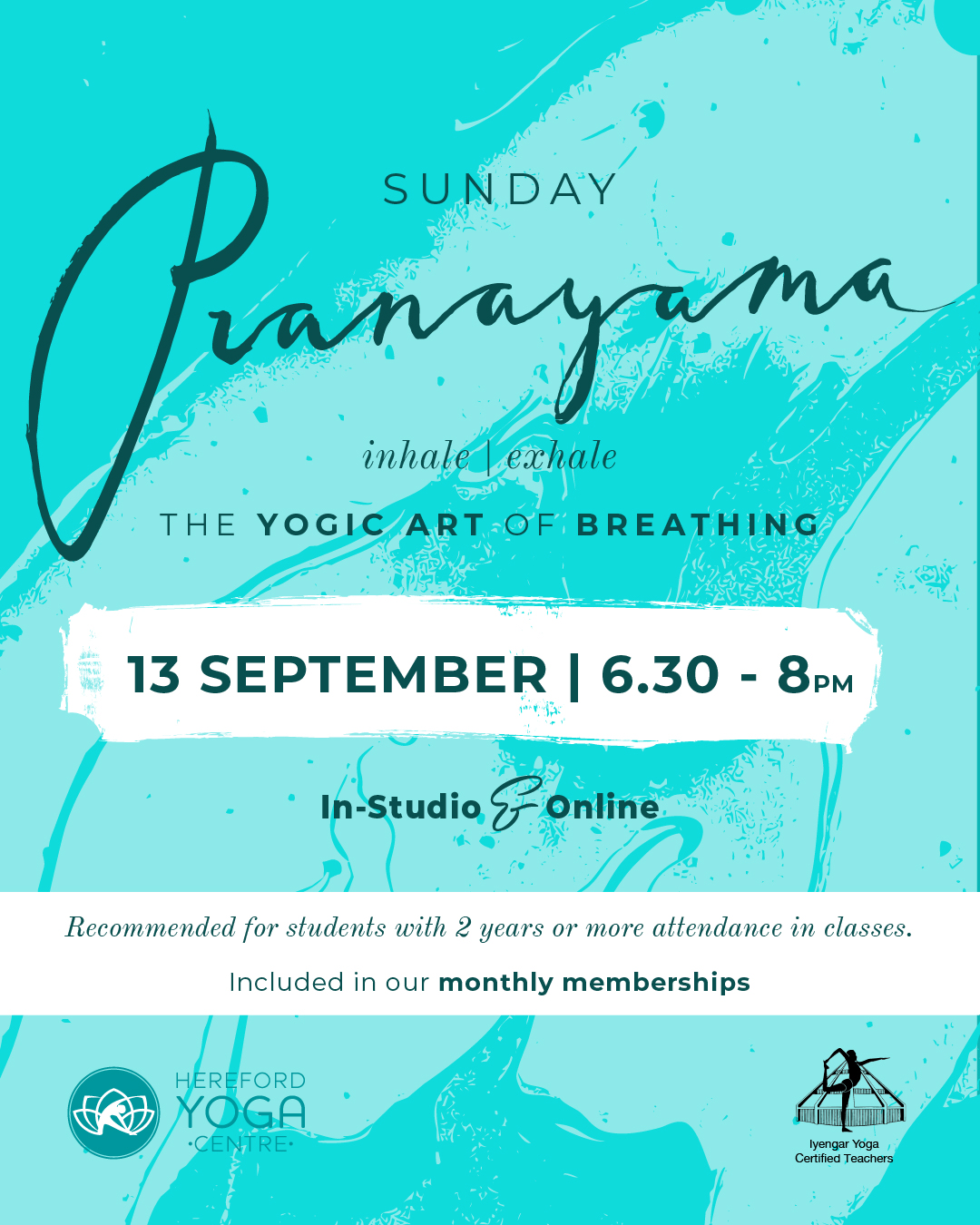 Pranayama promo graphic