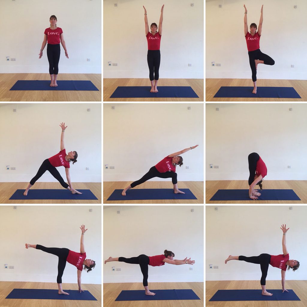 Yoga Home Practice - Standings Improvers Level 