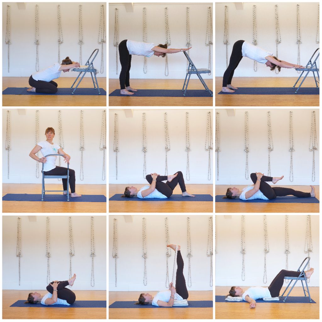 Iyengar yoga Sequence for Colds